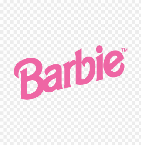 barbie eps logo vector free download Clear Background PNG Isolated Element Detail