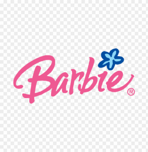 barbie logo vector download free Isolated Graphic Element in Transparent PNG