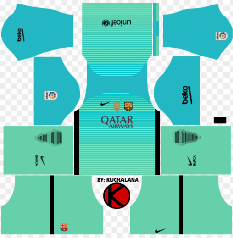 barcelona kits 20162017 - dream league soccer perak kit 2017 Clear PNG graphics free