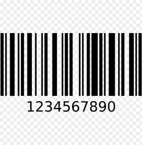 barcode PNG transparent elements package