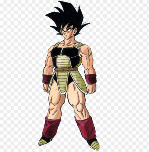 bardock - classico - dragon ball episode of bardock Isolated Object in Transparent PNG Format