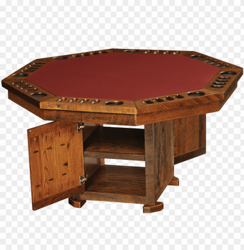barnwood poker table - barnwood poker table - fireside lodge furniture Transparent PNG Isolated Element