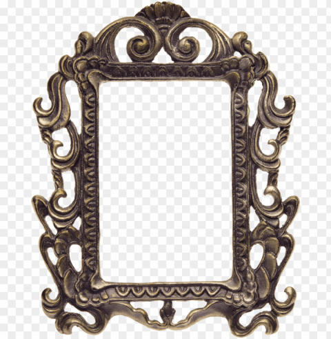 baroque frames Isolated PNG Item in HighResolution