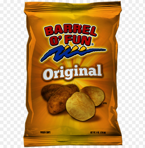 barrel o' fun chips Isolated Item with HighResolution Transparent PNG