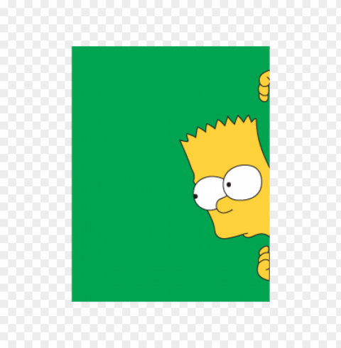 bart simpsons logo vector free Clear PNG