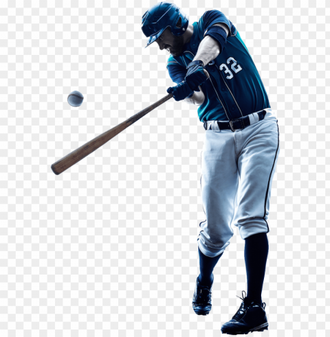 baseball player - limitless power and speed in baseball by using cross Transparent PNG Image Isolation