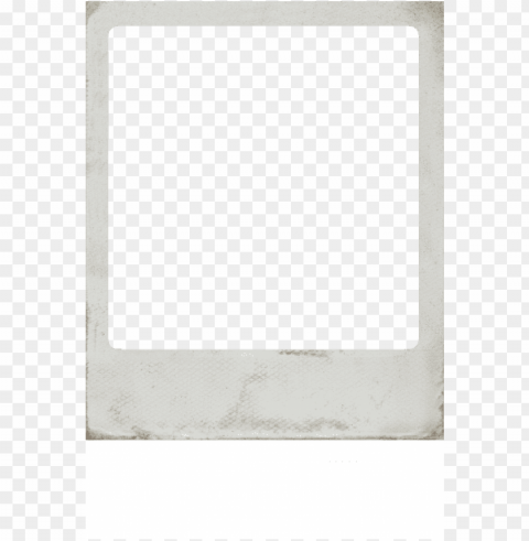 basic polaro - blank polaroid frame PNG files with clear background variety