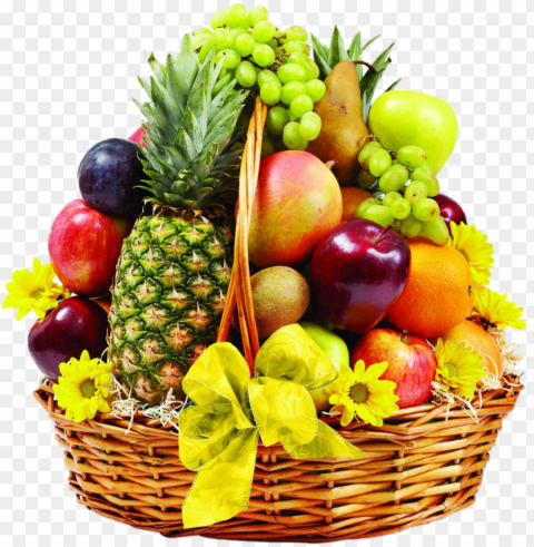 basket of fruits Free PNG images with alpha channel compilation