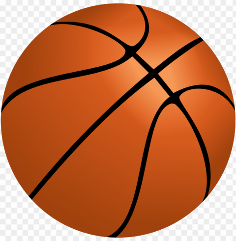 basketball clip at clker - basketball clipart Transparent Background Isolated PNG Art