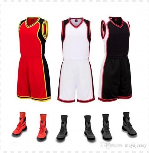 basketball clothes PNG with clear background extensive compilation