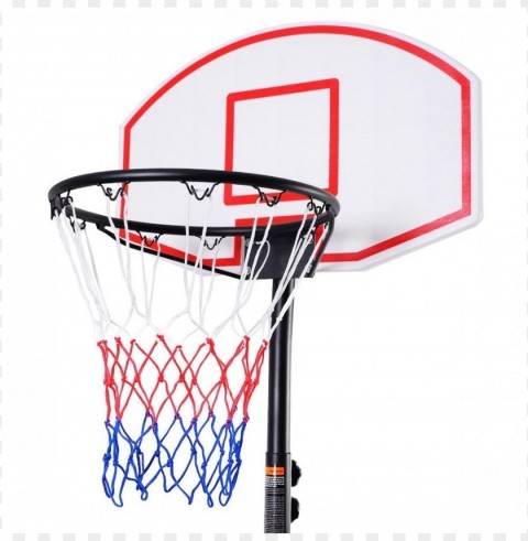 basketball hoop with basketball PNG file with alpha