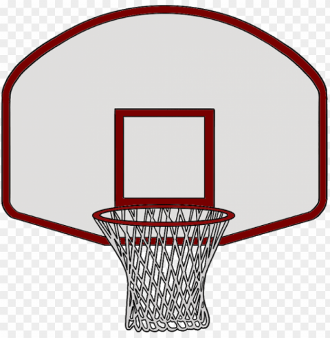 basketball net PNG clipart with transparency