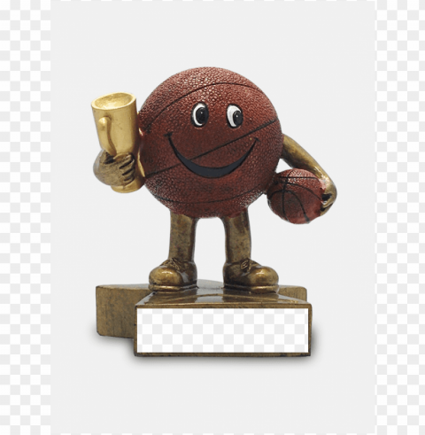 basketball trophy Transparent Background PNG Isolated Character