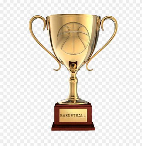 basketball trophy PNG files with clear background variety