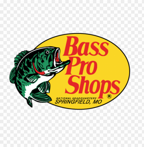 bass pro shops logo vector download free Clear Background PNG Isolated Design