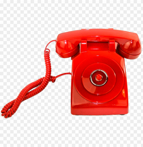 bat phone image and call link - red old school phone HighResolution PNG Isolated on Transparent Background