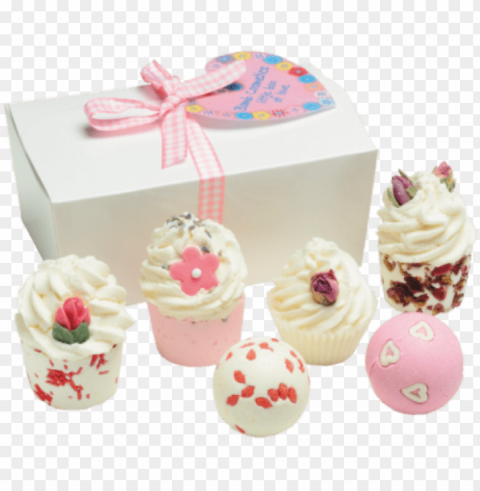 bath & body mother s day gift sets bath blasters soap - bomb cosmetics little box of love gift pack PNG images with cutout