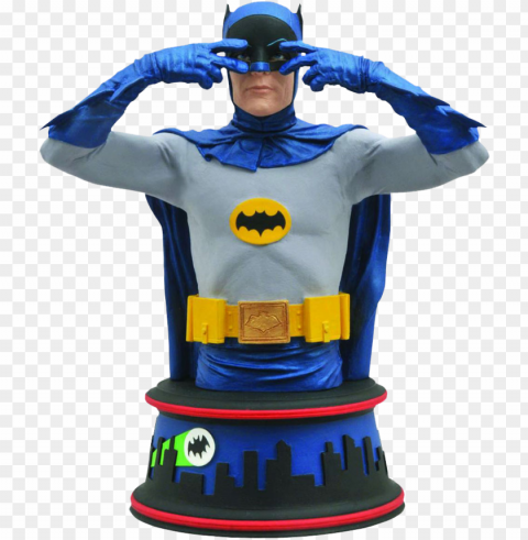 batman - batman 1966 batusi bust Isolated Design on Clear Transparent PNG PNG transparent with Clear Background ID d1a6cb21