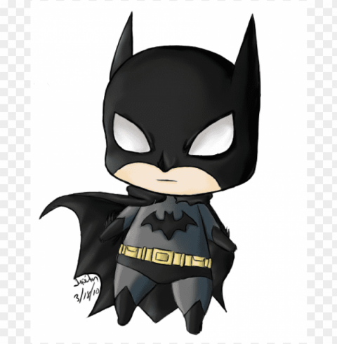 batman chibi Clear Background PNG Isolated Graphic