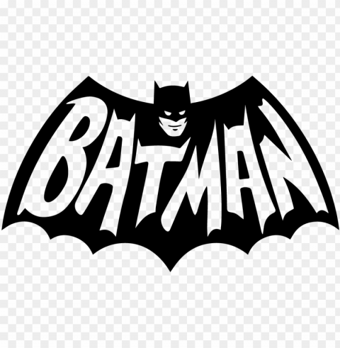 batman logo vintage retro comic book vector black - batman logo Transparent PNG images for printing