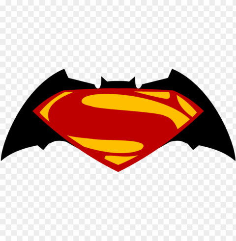 batman v superman dawn of justice logo by jmk-prime - logo batman vs superma Transparent PNG Isolated Design Element