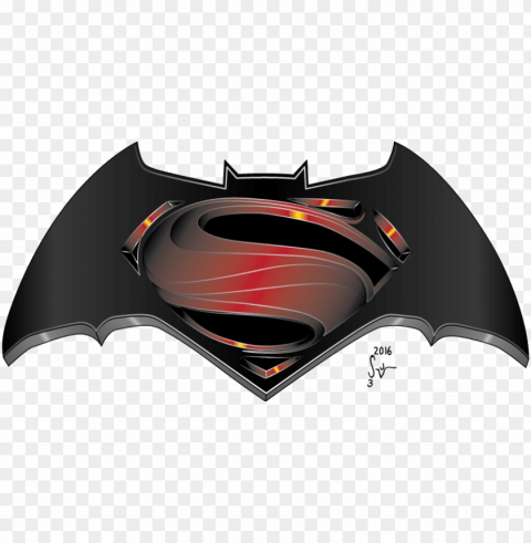 batman vs superman logo drawing at getdrawings - batman vs superman logo 2016 Transparent PNG Image Isolation