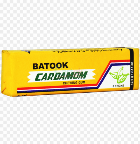 batook cardamom chewing gum - general supply HighResolution Transparent PNG Isolated Item