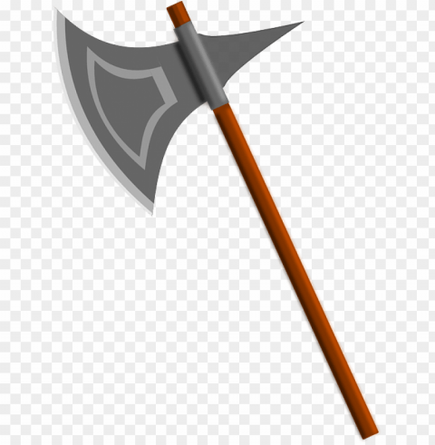 battle axe axe weapon executioner's axe medieval - executioners axe clipart Isolated PNG Image with Transparent Background