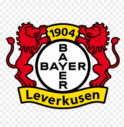 bayer leverkusen logo vector Isolated Object on Transparent Background in PNG
