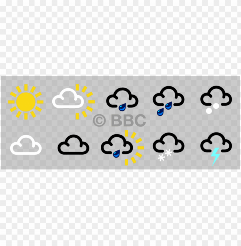 bbc weather symbols - sunny bbc weather symbol PNG objects