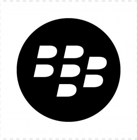 bbm blackberry messenger logo vector Isolated Artwork on Transparent Background PNG