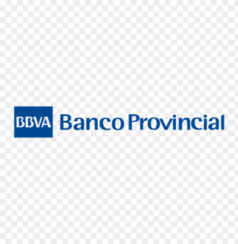 bbva banco provincial vector logo PNG Isolated Object on Clear Background