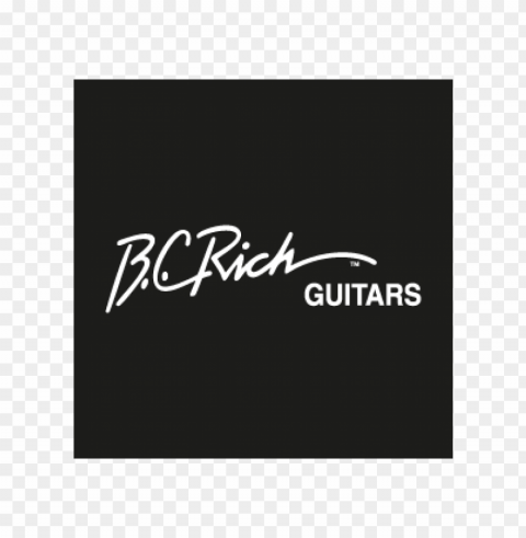 bc rich guitars vector logo free PNG Graphic Isolated with Clear Background