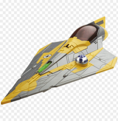 be - jedi starfighter Transparent Cutout PNG Graphic Isolation