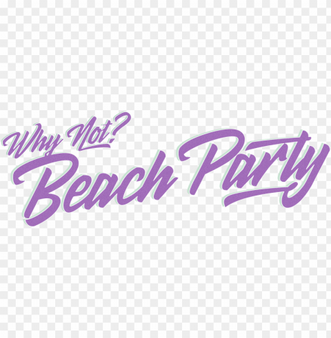 Beach Party PNG With Alpha Channel For Download