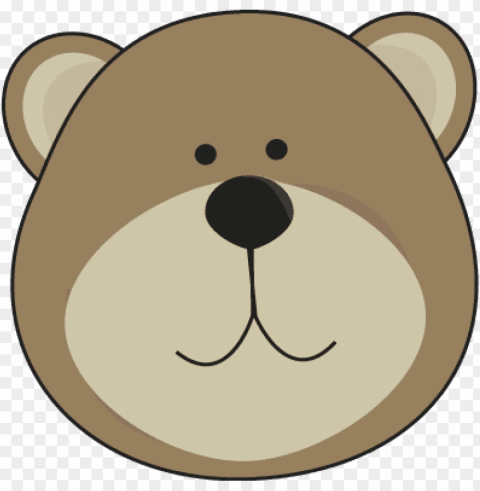 bear face clipart bear clip art bear images teddy bear - bear head clip art Transparent Background Isolated PNG Design