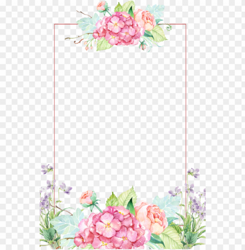 beautiful borders flower free download hq - border flower Isolated Design Element on PNG