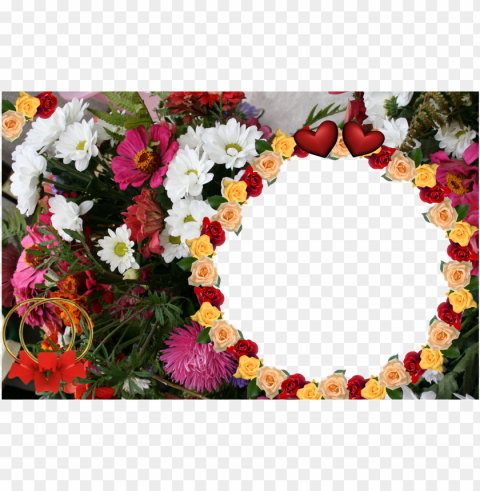 beautiful flowers frames photo images flower wallpaper - flower photo frames hd PNG graphics for presentations