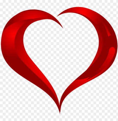 beautiful heart clipart - empty heart PNG files with alpha channel assortment