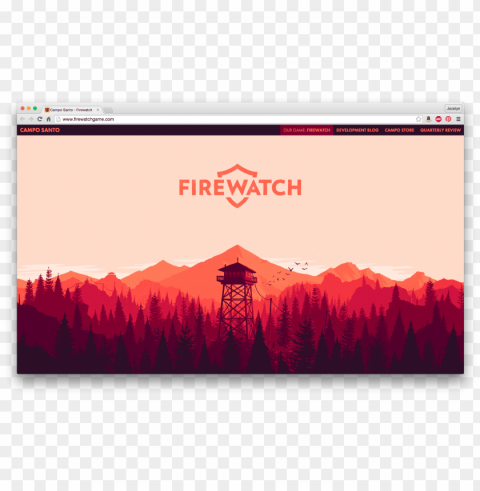 beautiful palette art style and neat landing page - firewatch game concept art Clear background PNG images diverse assortment