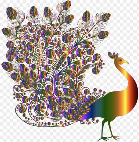 Beautiful Peacock PNG High Resolution Free