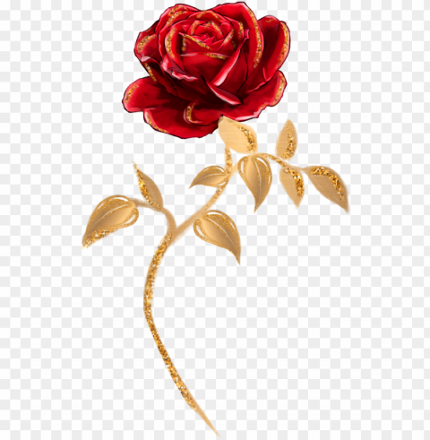 beauty and the beast rose - beauty and the beast single rose PNG images with transparent layering