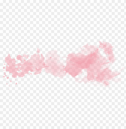 beauty opinionista - pink watercolor splash PNG files with transparent backdrop complete bundle