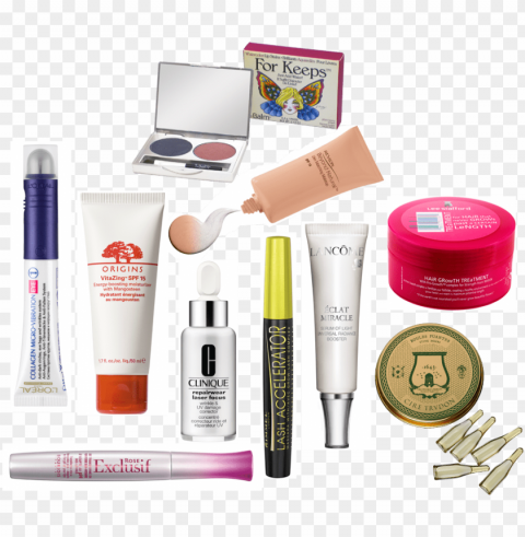 beauty parlour items PNG images with transparent elements pack