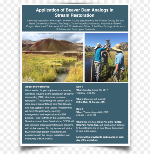 Beaver Dam Analog Workshop - Brochure PNG Images With Alpha Transparency Wide Selection