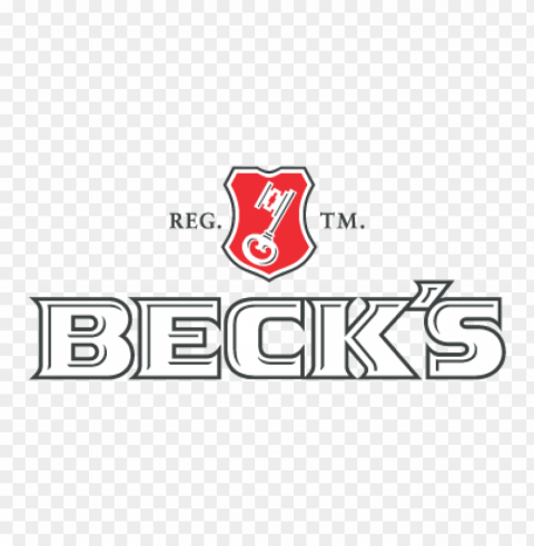becks brewery vector logo PNG transparent photos library