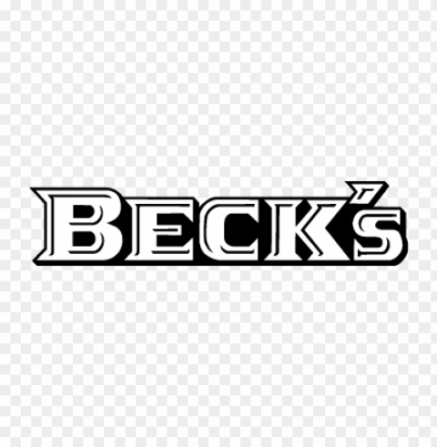 becks interbrew vector logo PNG transparent photos for design