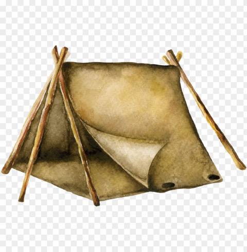 bedlam tent - campi Transparent Background Isolation of PNG