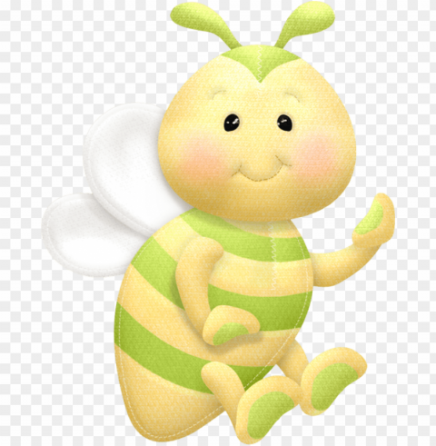 bee 5 maryfran - bee Isolated Character with Transparent Background PNG