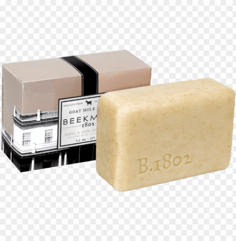 Beekman 1802 Scrub Bar Soap Honey  Oats - Bar Soa PNG Images With Alpha Transparency Layer